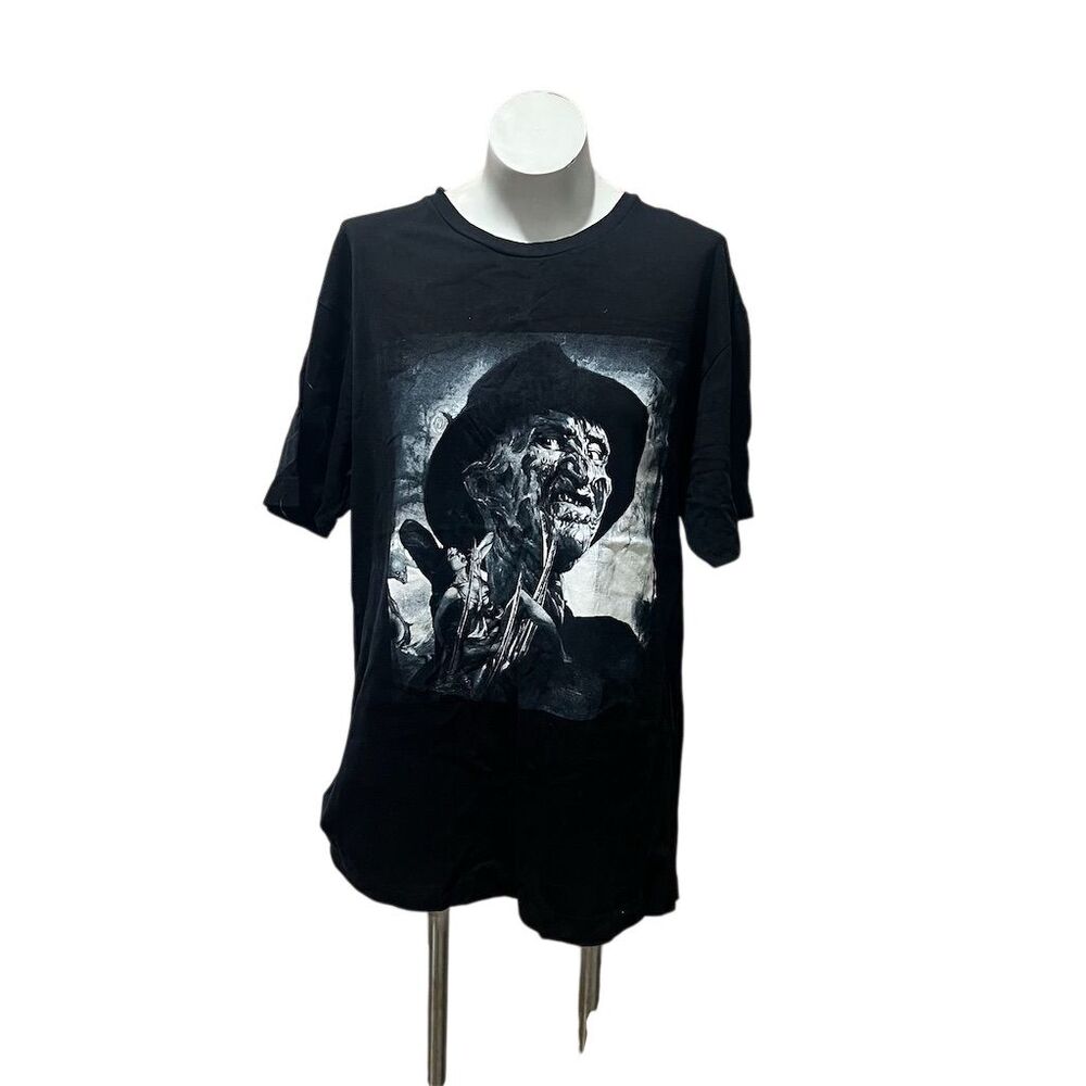 Vintage Freddy Krueger Nightmare on Elm Street T-Shirt Black XL Men's